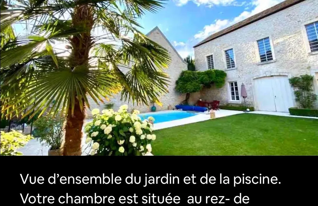LE JARDIN Chambre de charme, piscine à Meursault-1